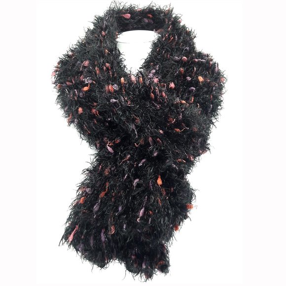 Fuzzy Tube Scarf - Picture 1 of 3